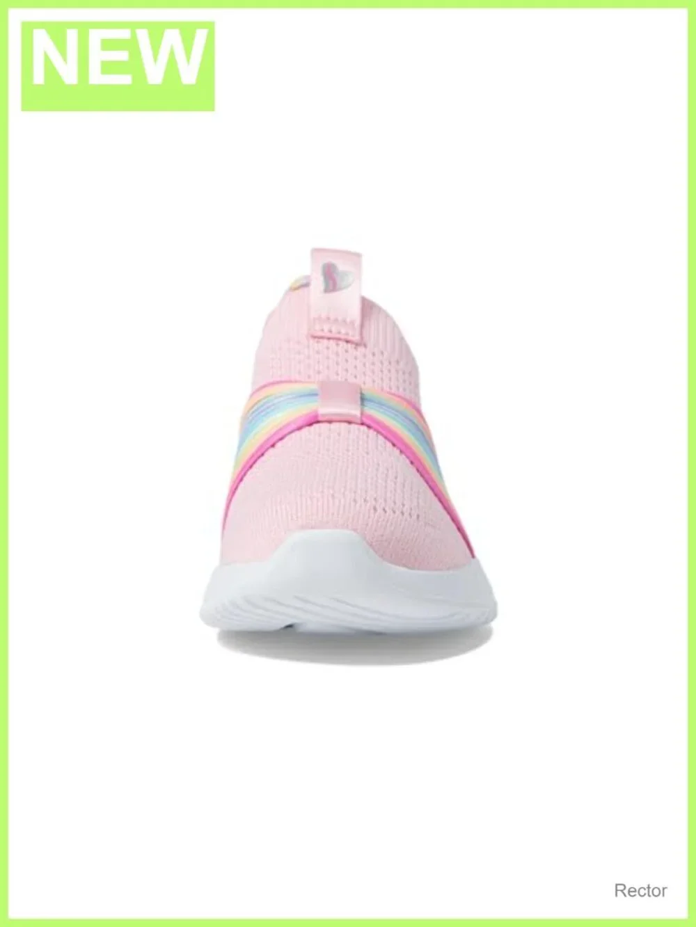 Girls Ultra Flex 3.0 Sweet Ties Sneakers Air-Cooled Memory Foam Stretch Fit